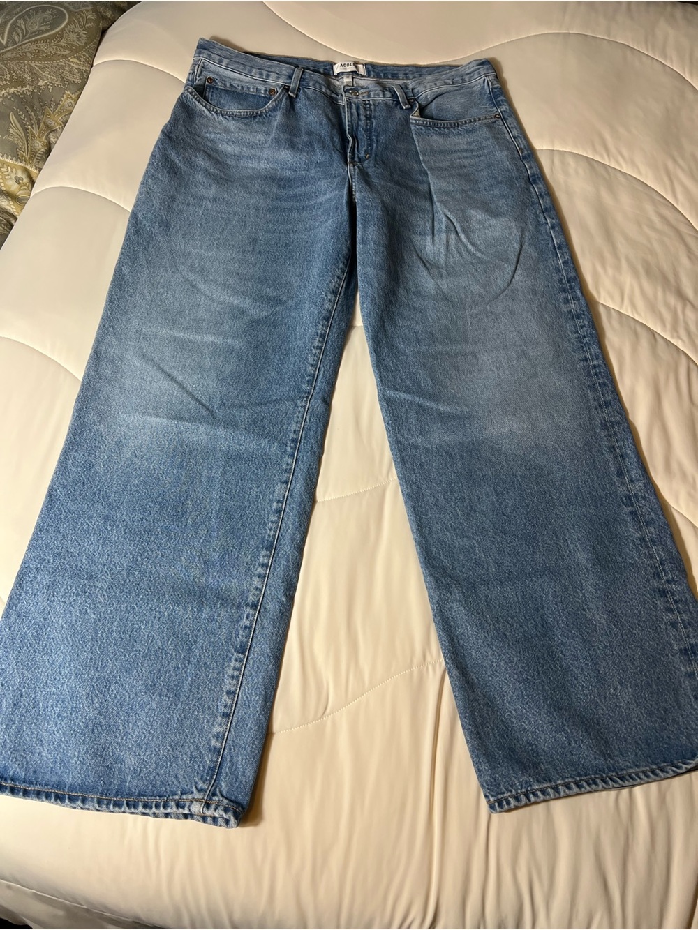 Agolde Fusion Relaxed Straight Fit Jeans